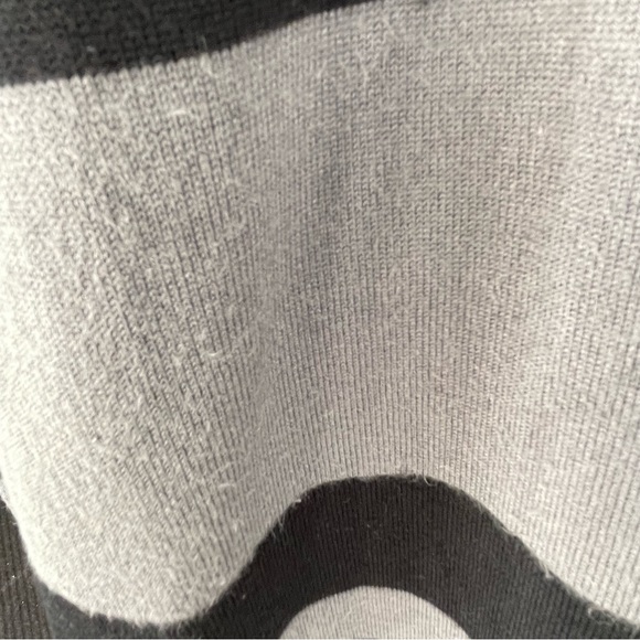 No boundaries striped sweater dress black, white and gray large (11-13) - Picture 5 of 9